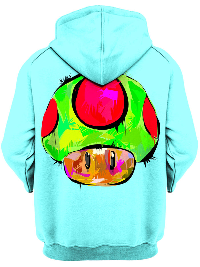 1 Up Unisex Zip-Up Hoodie Technodrome Epic Hoodie