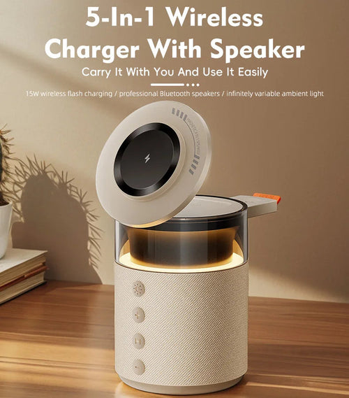 5-in-1 Wireless Charging Station for Ultimate Convenience and Efficiency - RFE Marketing Ventures