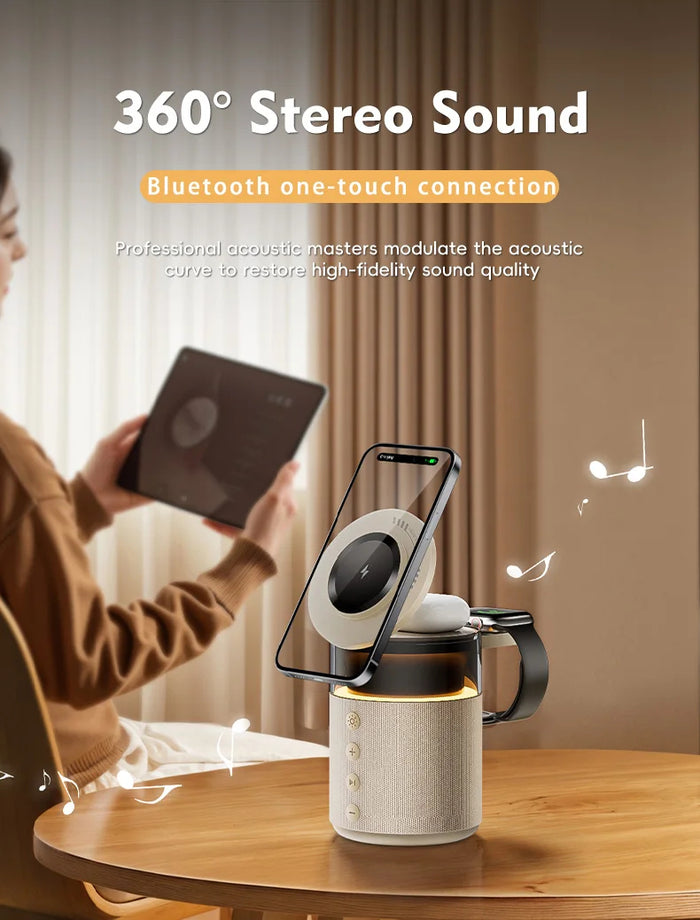 5-in-1 Wireless Charging Station for Ultimate Convenience and Efficiency - RFE Marketing Ventures