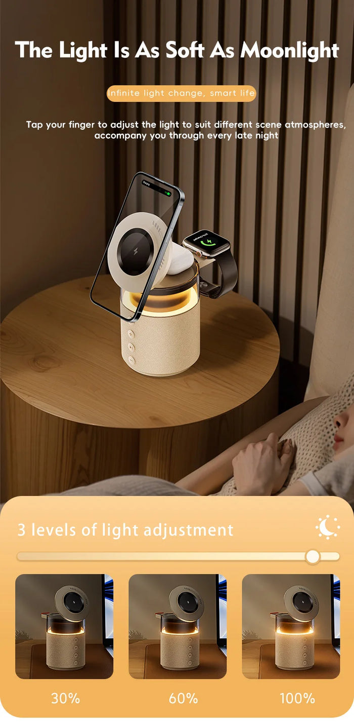 5-in-1 Wireless Charging Station for Ultimate Convenience and Efficiency - RFE Marketing Ventures