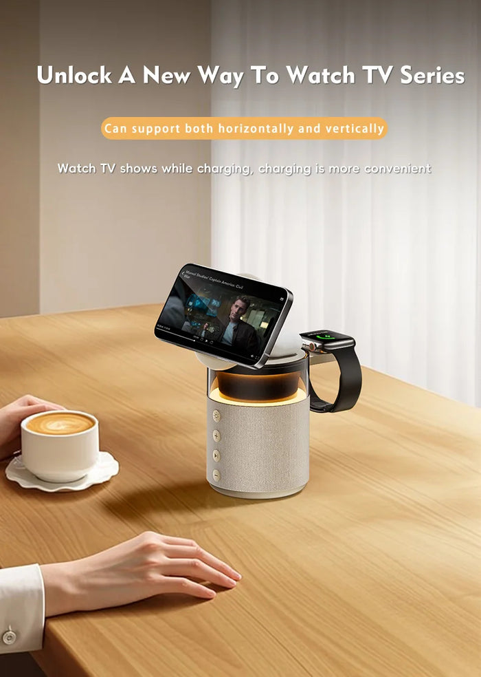 5-in-1 Wireless Charging Station for Ultimate Convenience and Efficiency - RFE Marketing Ventures