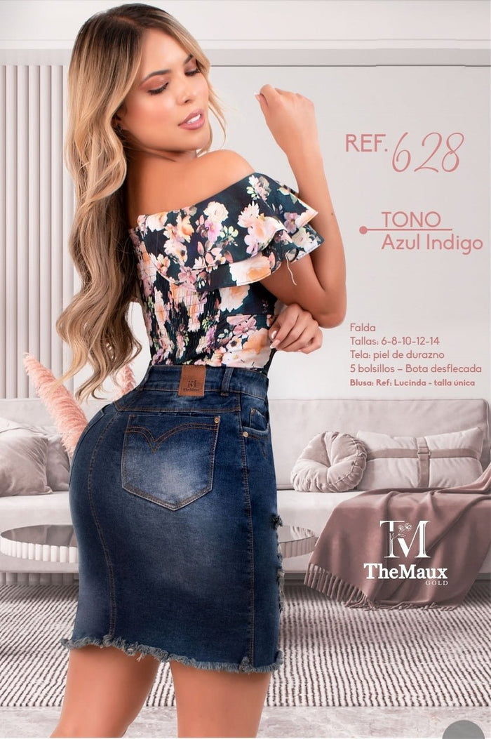 628 100% Authentic Colombian Push Up Skirt - RFE Marketing Ventures