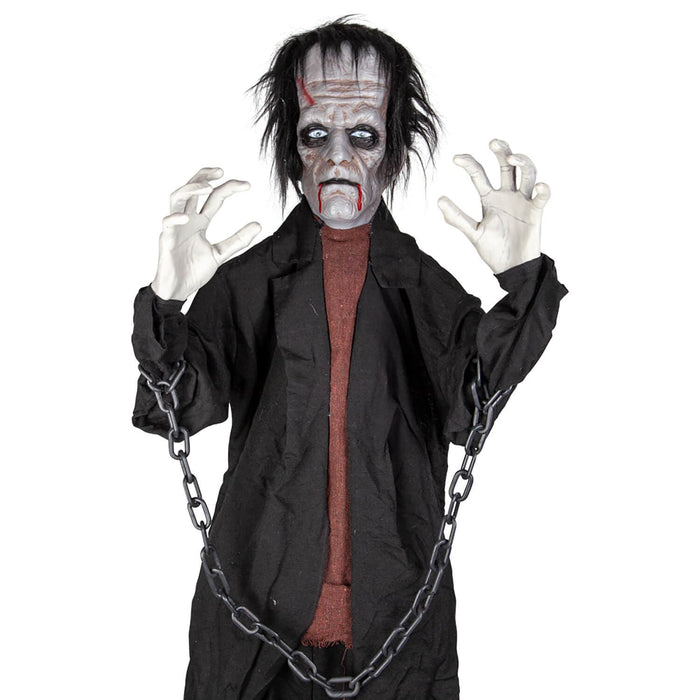 Frankie Monster moving figure halloween decoration
