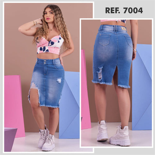 7004 100%  Authentic Colombian Push Up SKIRT - RFE Marketing Ventures
