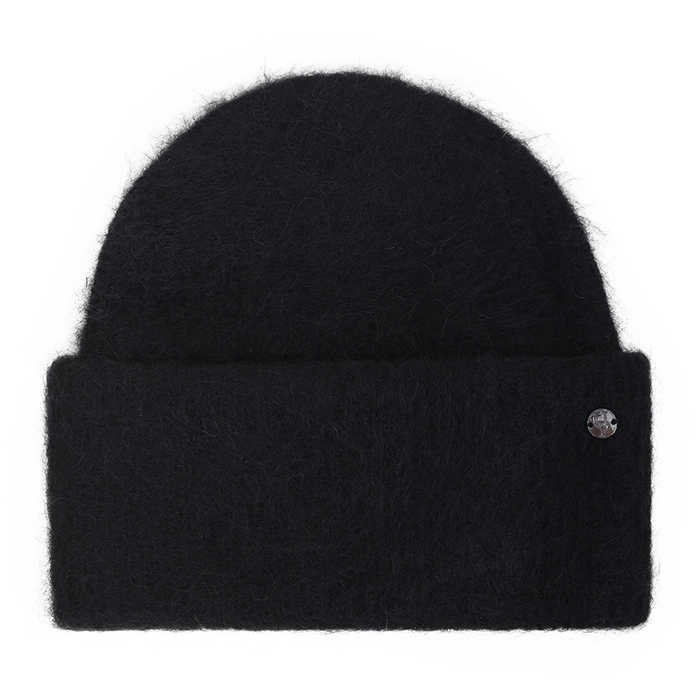 Urban Pioneers Female Aba rib beanie HAT BLACK