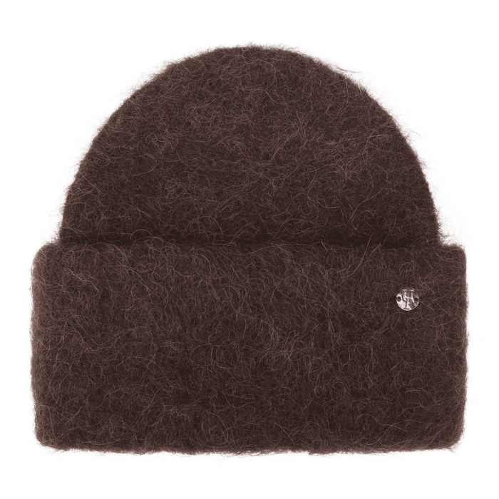 Urban Pioneers Female Aba rib beanie HAT CHOCOLATE BROWN
