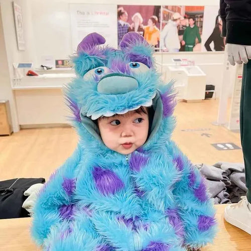 Adorable Cute Animal Baby Jumpsuit with Hooded Zipper for Ultimate Comfort