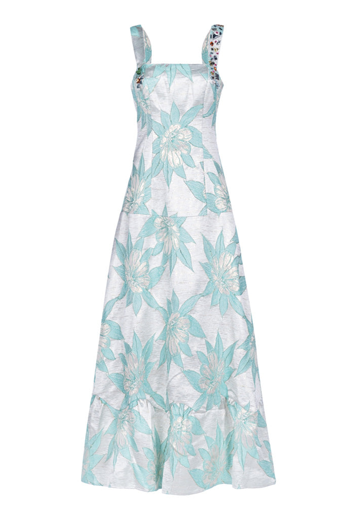 Airai green water dress