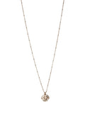 Gold alfia necklace