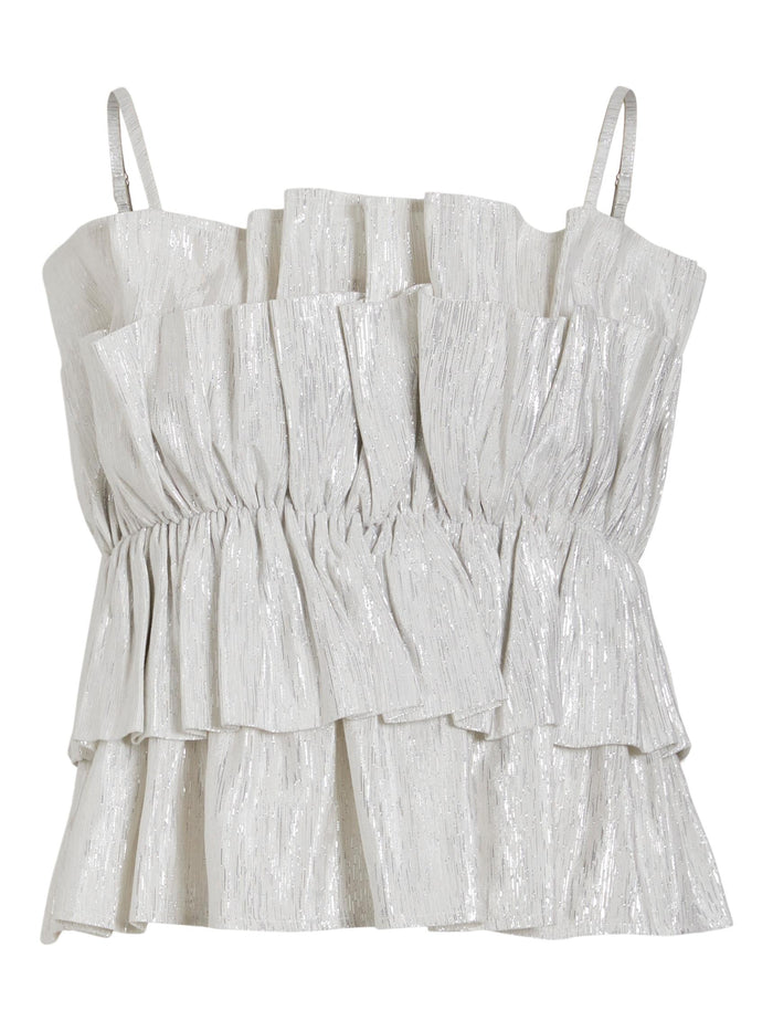 AMEL STRAP TOP (SILVER)
