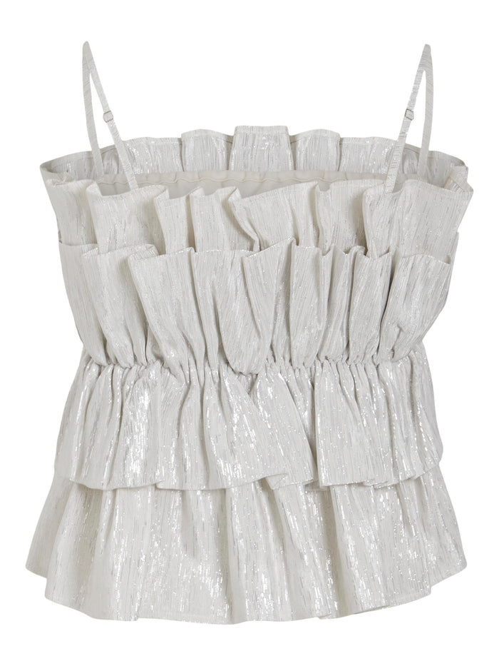 AMEL STRAP TOP (SILVER)
