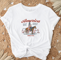 America Land Of The Free- Bella Canvas T-Shirt