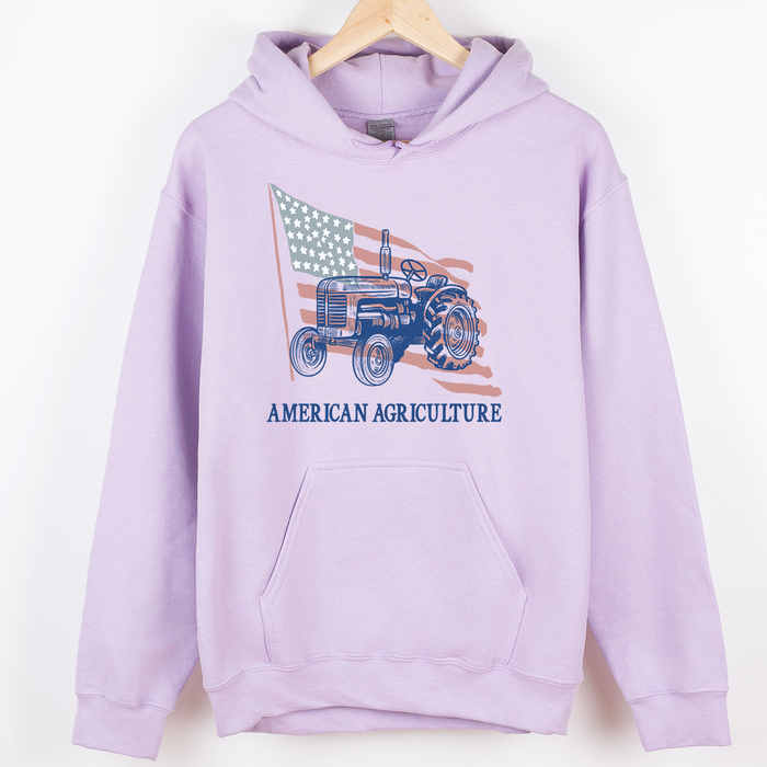 American Agriculture Tractor Flag – Hoodie