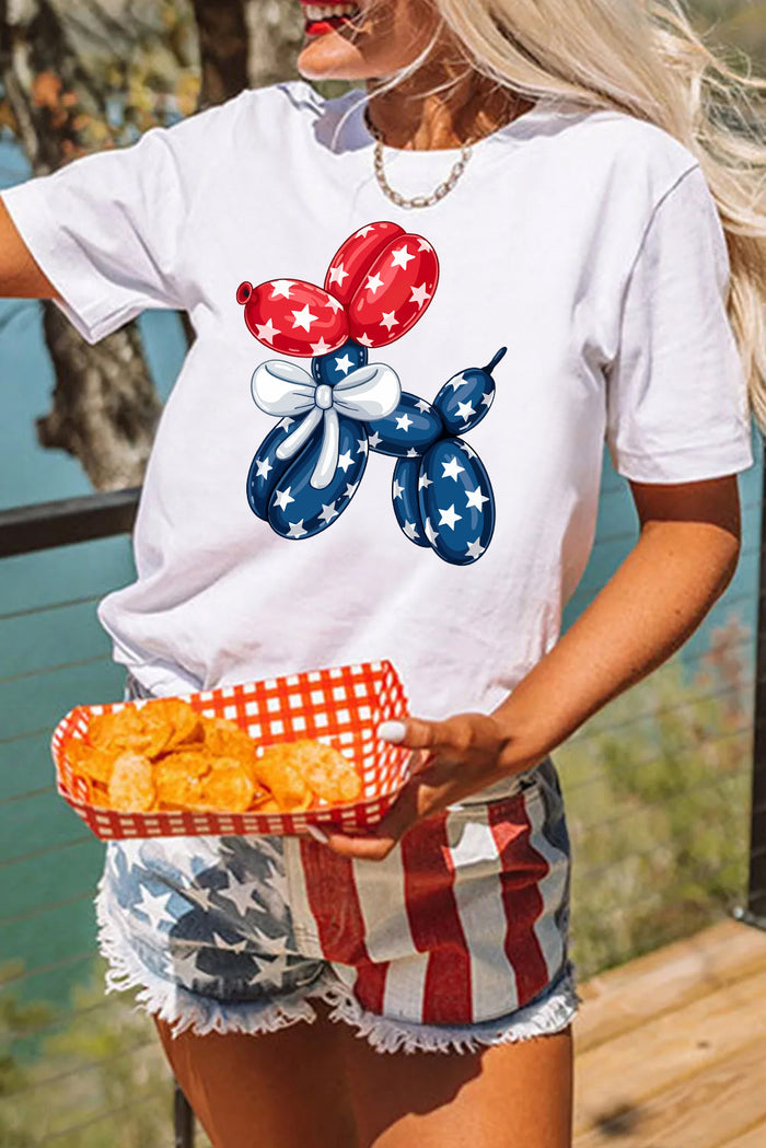 American Balloon Dog Tee