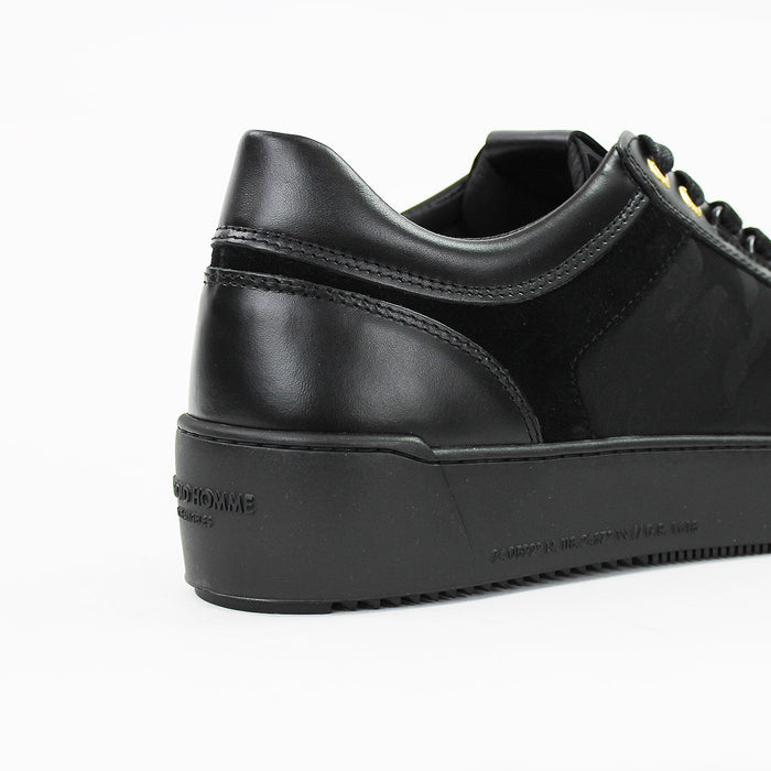 Android Homme - Venice Monocramatic Camo Trainers in Black - Nigel Clare