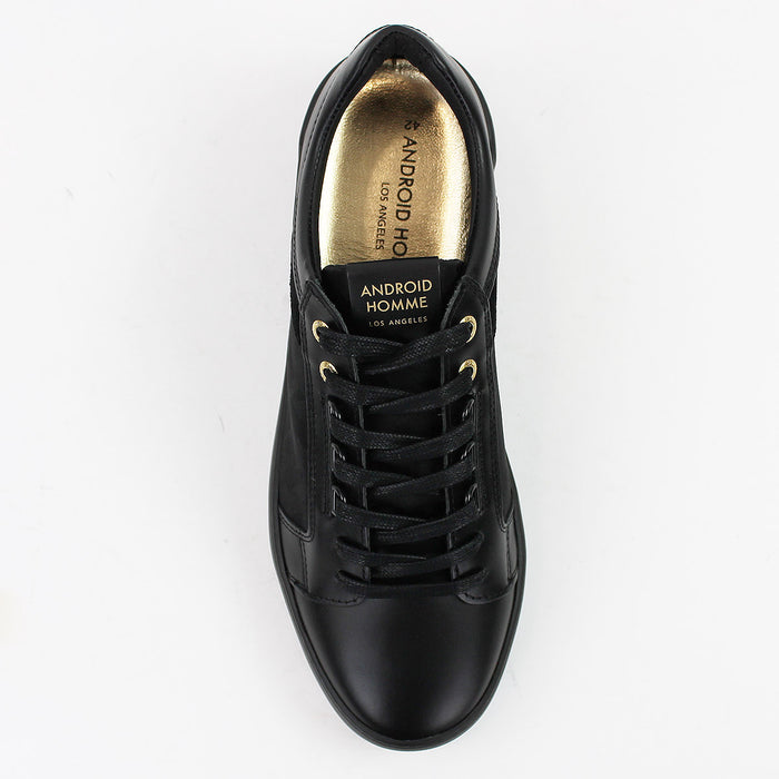 Android Homme - Venice Monocramatic Camo Trainers in Black - Nigel Clare