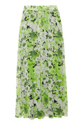 Green midi skirt