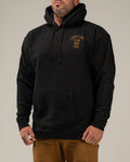 ANTHEM HOODIE - BLACK/BROWN