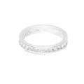 April (Diamond) White Gold Ring | Size 10