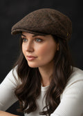 Pure Wool Aran Cap | Whiskey