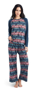 Ariat Women's Bucking Serape Pajama Set