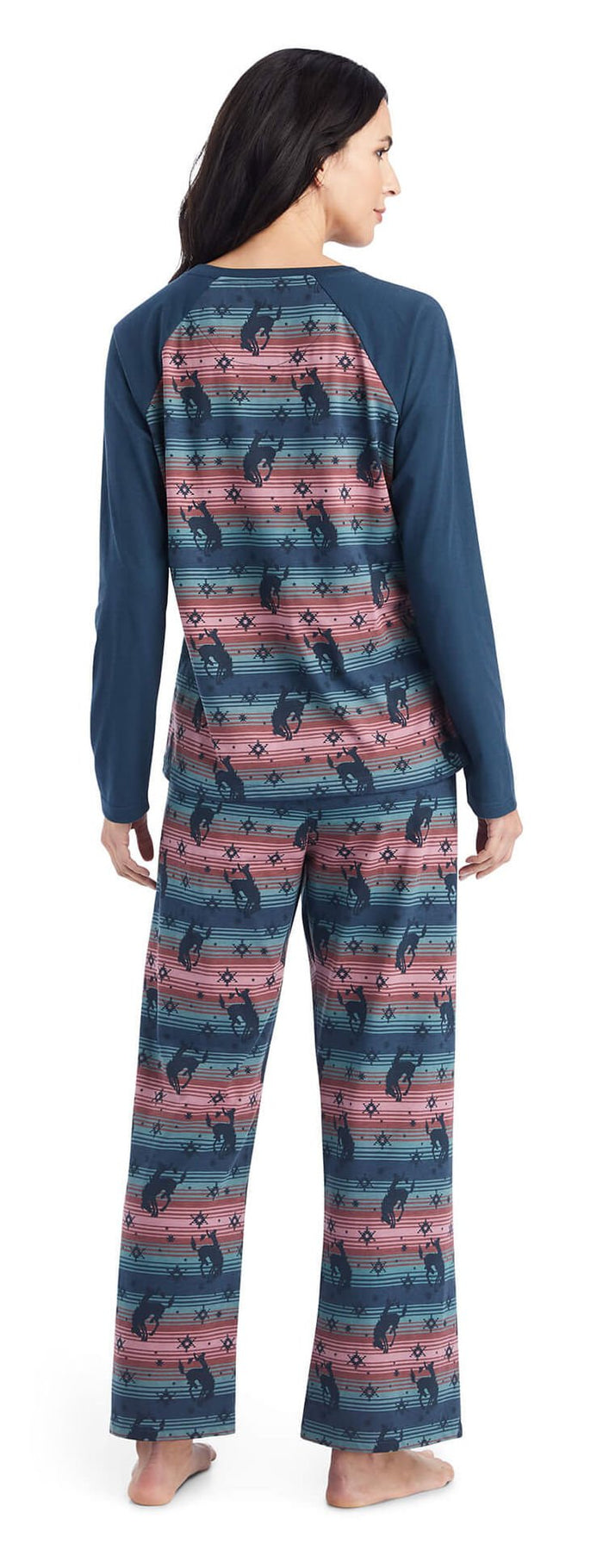Ariat Women's Bucking Serape Pajama Set