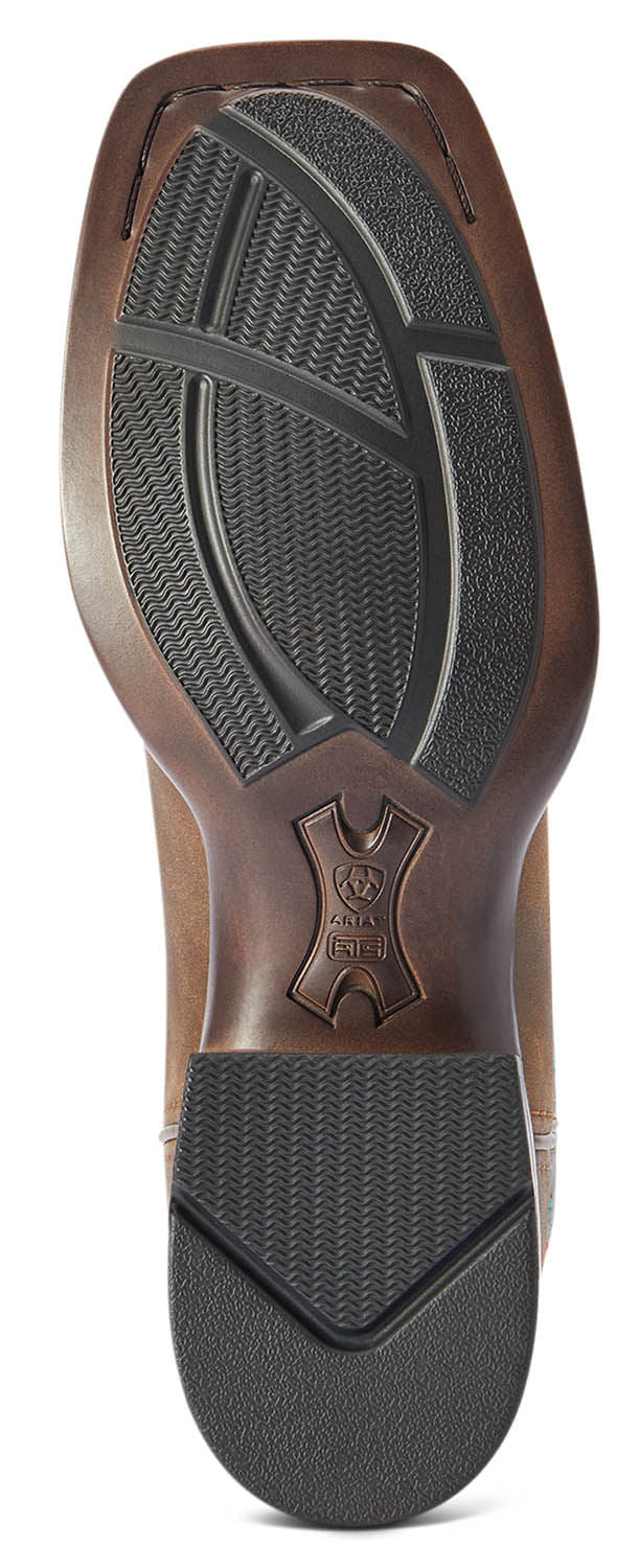 Jeffers - Ariat Women's Odessa StretchFit Western Boot, Fateful Brown - 6.5 - Fateful Brown