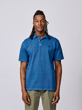 Aubin Cobalt Arkwright Heavyweight Jersey Polo | Polo Shirts