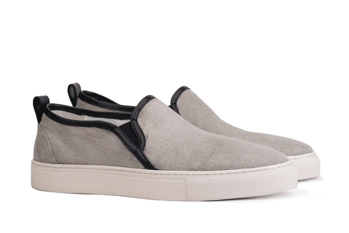 Moral Code Ash Men's Vegan Slip-on Sneaker -Khaki-8 #color_khaki
