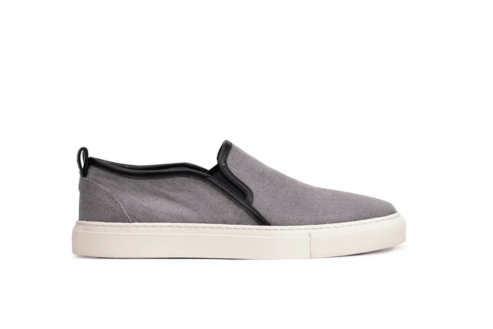Moral Code Ash Men's Vegan Slip-on Sneaker - #color_grey