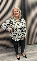 ASTRID SHIRT (BIRCH/BLACK)