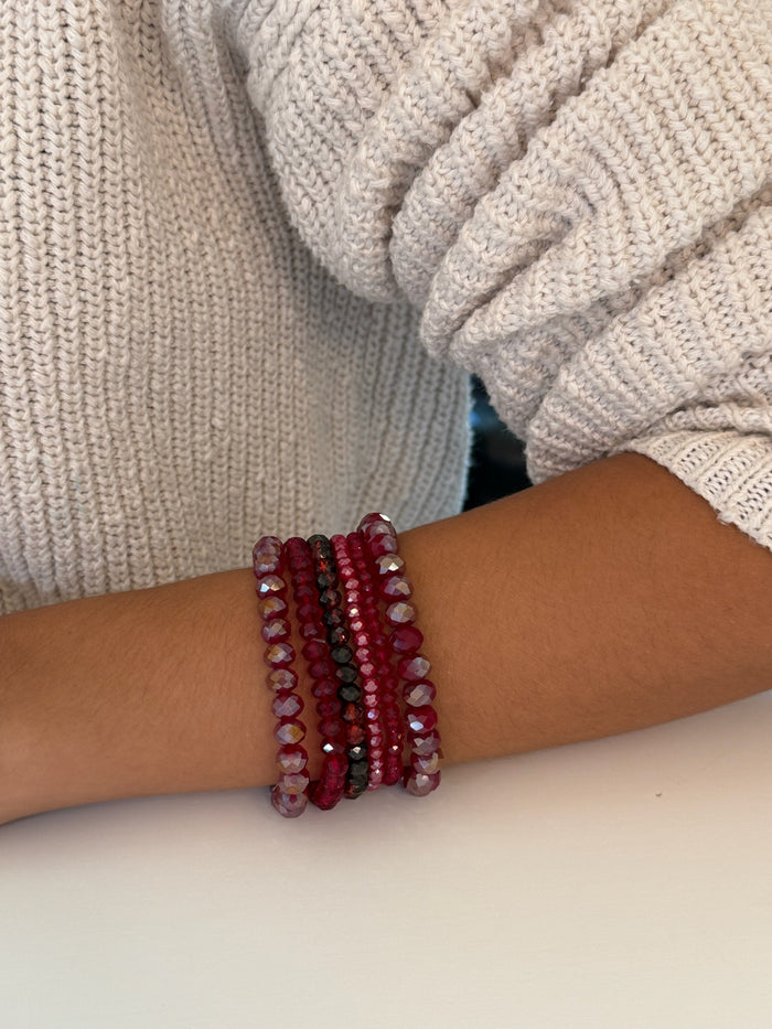 Aubrey bracelet stack