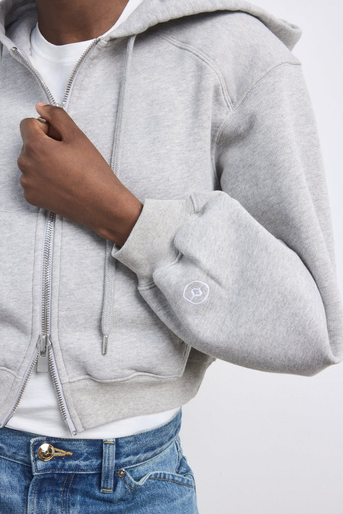 Augustine Hoodie - Heather Grey