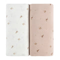 Aurora Classics Cotton Changing Pad Cover/  Cradle Sheet - 2 Pack