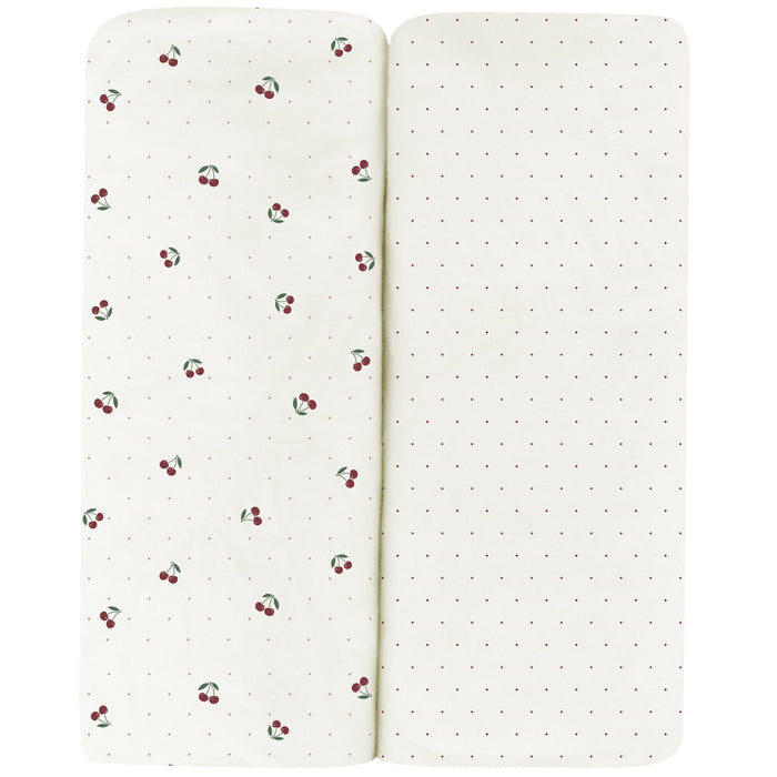 Aurora Classics Cotton Changing Pad Cover/  Cradle Sheet - 2 Pack