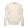 Urban Pioneers Male Austin Half-Zip SWEATER CREAM