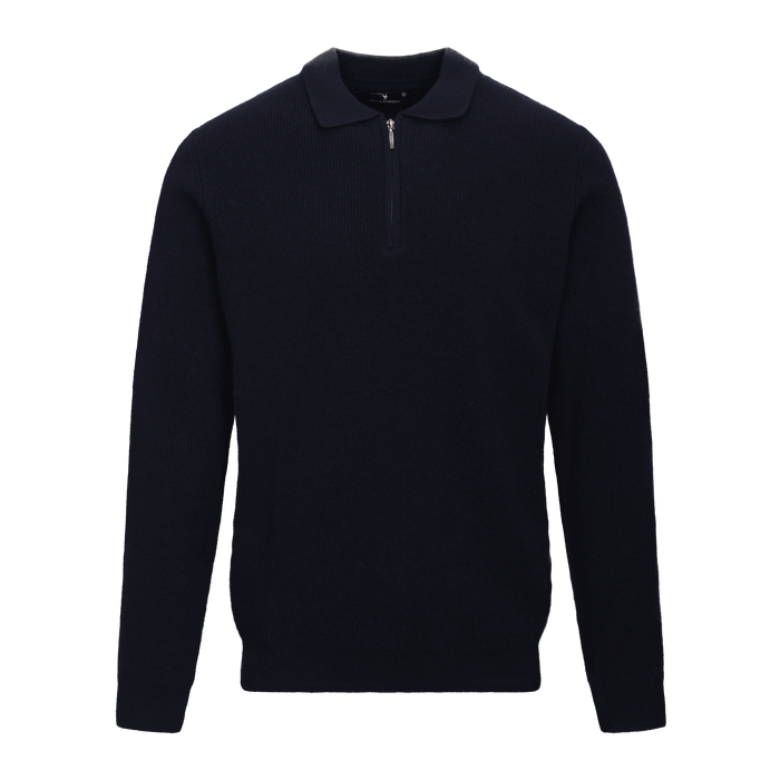 Urban Pioneers Male Austin Half-Zip SWEATER NAVY