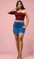 7030 100%  Authentic Colombian  Push Up SKIRT - RFE Marketing Ventures