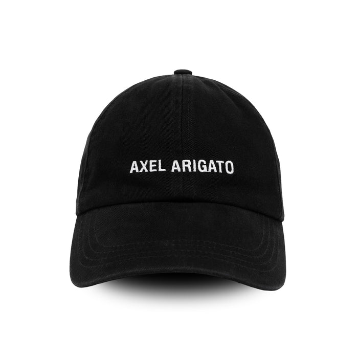 Axel Arigato - AA Logo Cap in Washed Black - Nigel Clare