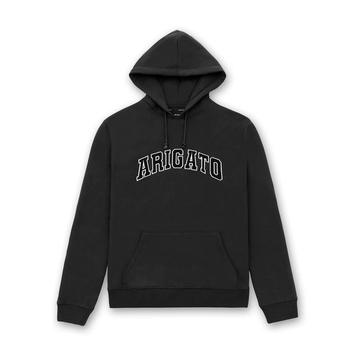 Axel Arigato - College Logo Hoodie in Faded Black - Nigel Clare