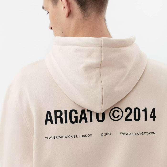 Axel Arigato - London Hoodie in Pale Beige - Nigel Clare