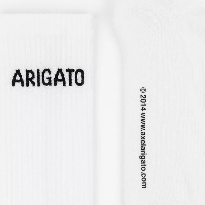 Axel Arigato - Tube Logo Socks in White - Nigel Clare