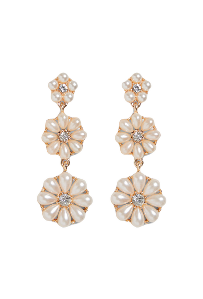 BALIR BRIDAL EARRINGS (GOLD & PEARL)