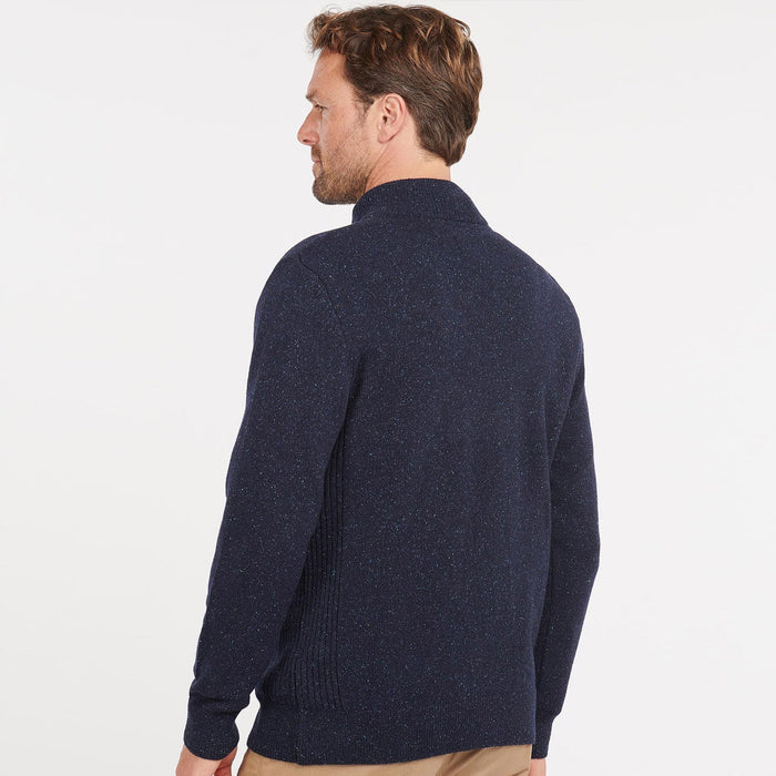 Barbour - Tisbury Half Zip Jumper in Navy - Nigel Clare