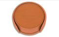 Moral Code Barva Coasters -Cognac Leather-