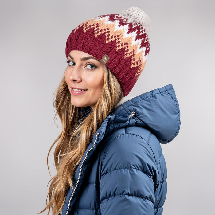 Giesswein Beanie Fäustling - orchidée 323