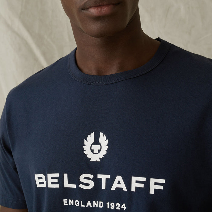 Belstaff - 1924 T-Shirt in Dark Ink - Nigel Clare