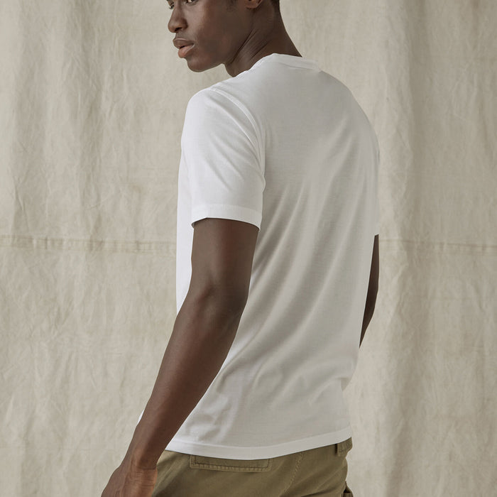 Belstaff - SS T-Shirt in White - Nigel Clare