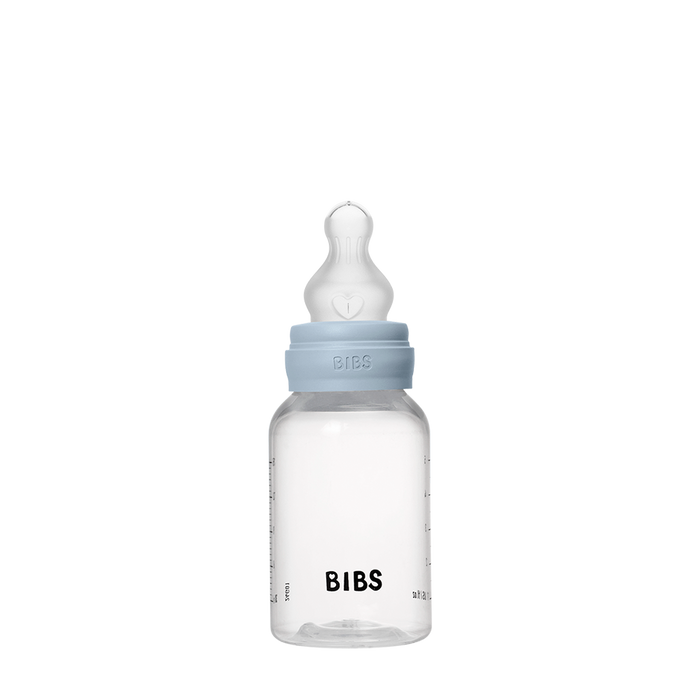 BIBS Baby BPA-Free Polypropylene Bottle Set 5oz. Silicone | Slow Flow