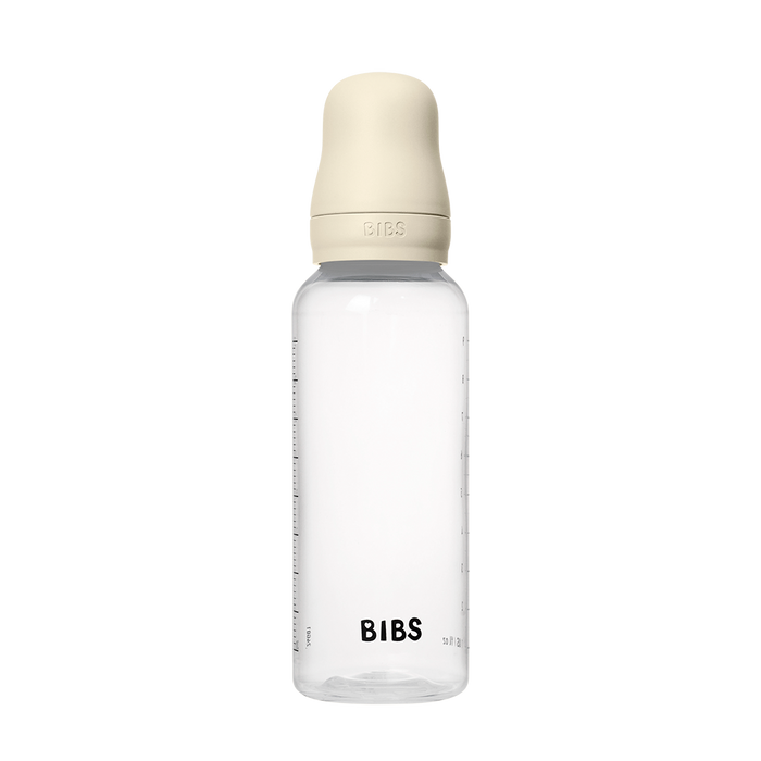 BIBS Baby BPA-Free Polypropylene Bottle Set 9oz Latex | Medium Flow